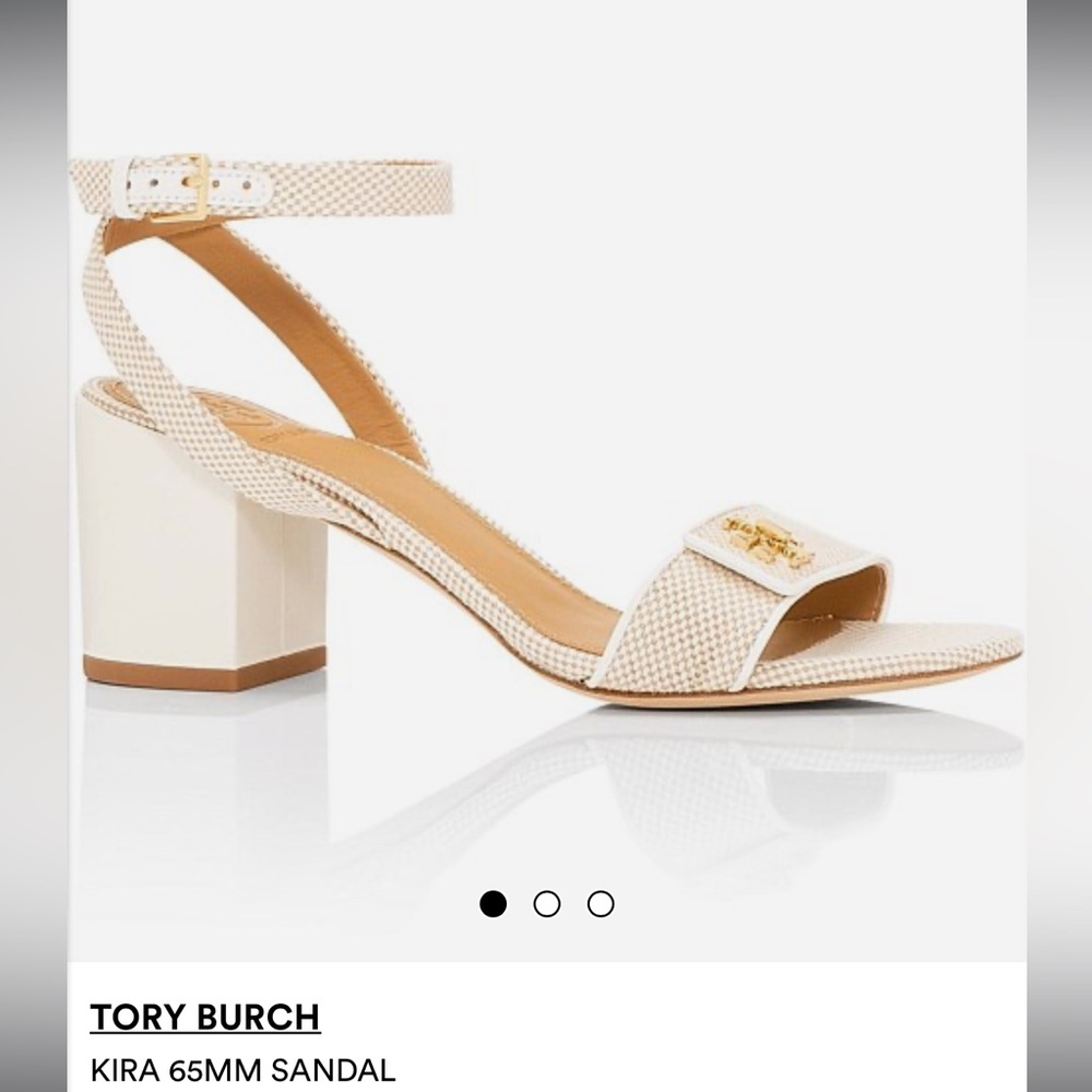 Tory Burch Kira 65MM Sandal in Tan - Picture 5 of 12